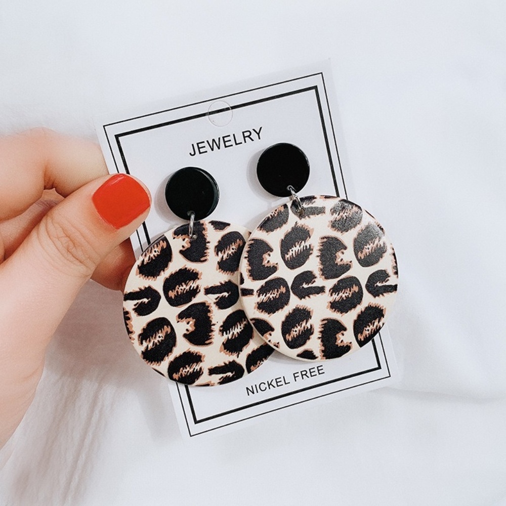 wood earrings